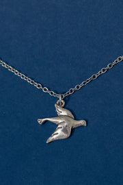 Type 2 Dove Necklace - Silver