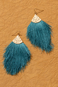 Blue Flame Earrings