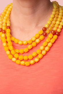 Gold Nuggets Necklace