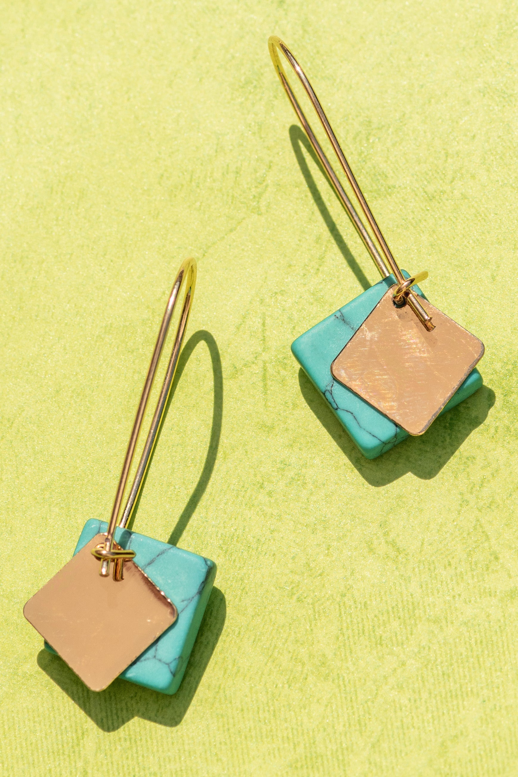 Type 3 Square Angles Earrings