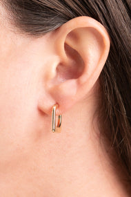 Three Squared Earrings