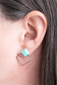 Turquoise Direction Earrings