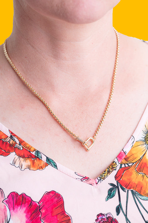 Locked Together Necklace