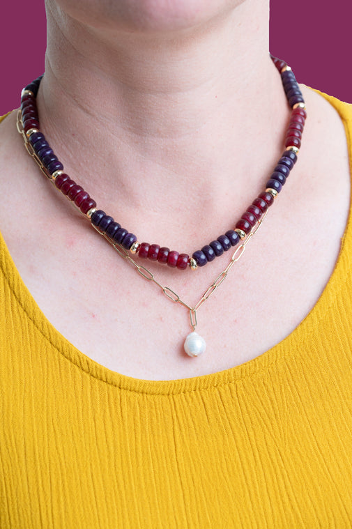 Nightfall Pearl Necklace