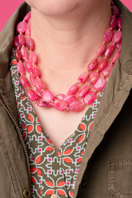 Raspberry Revival Necklace