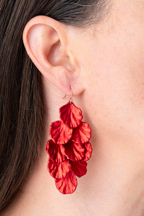 Rose Petals Earrings