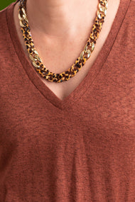 Type 3 Leopard Links Necklace