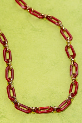 Type 3 Cranberry Punch Necklace