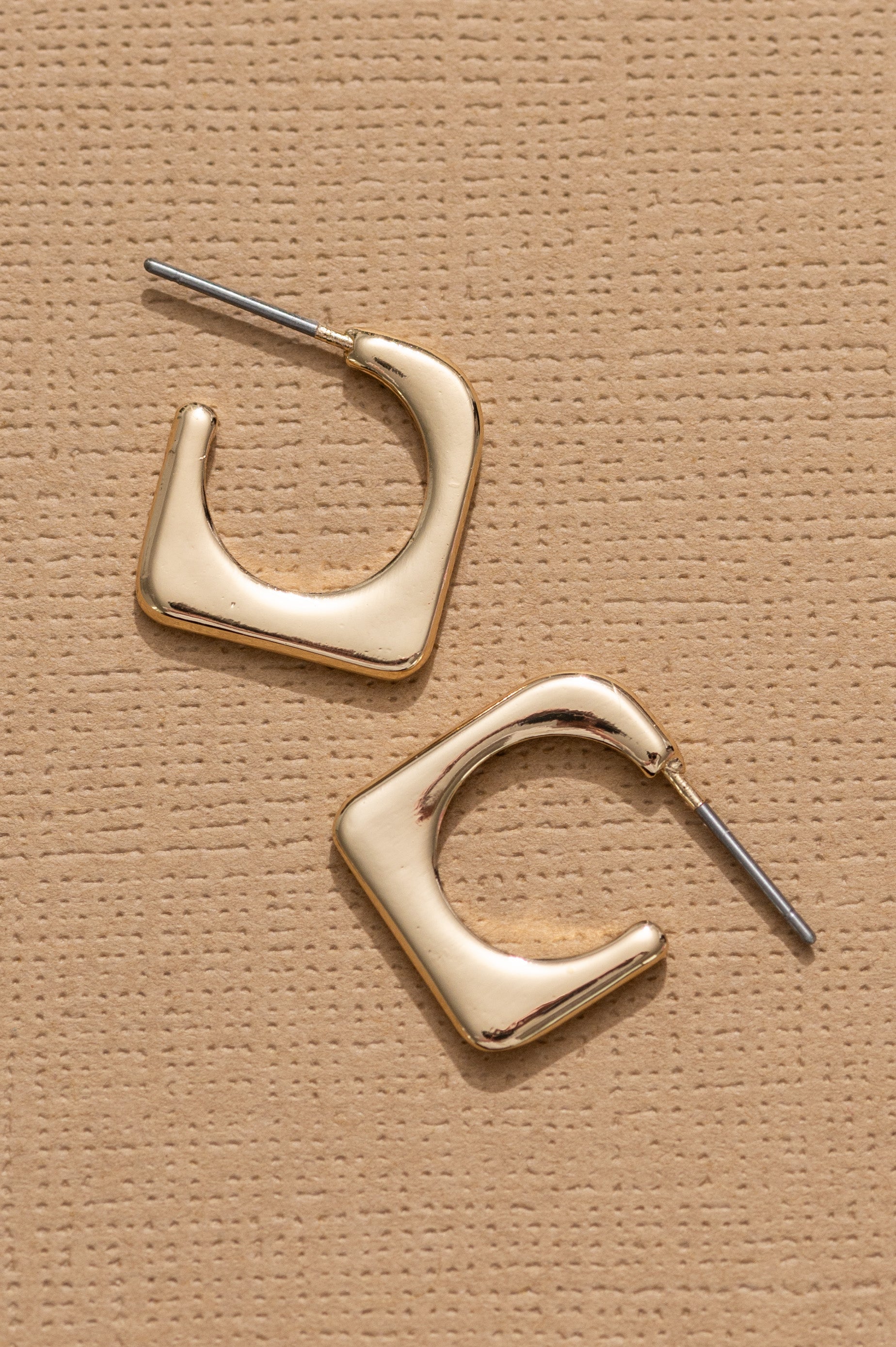 Three Squared Earrings