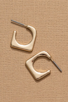 Three Squared Earrings