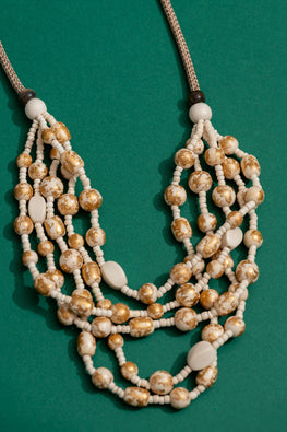 Flecks of Gold Necklace