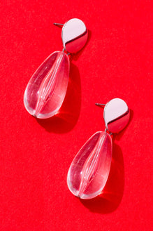 Clear Reflection Earrings