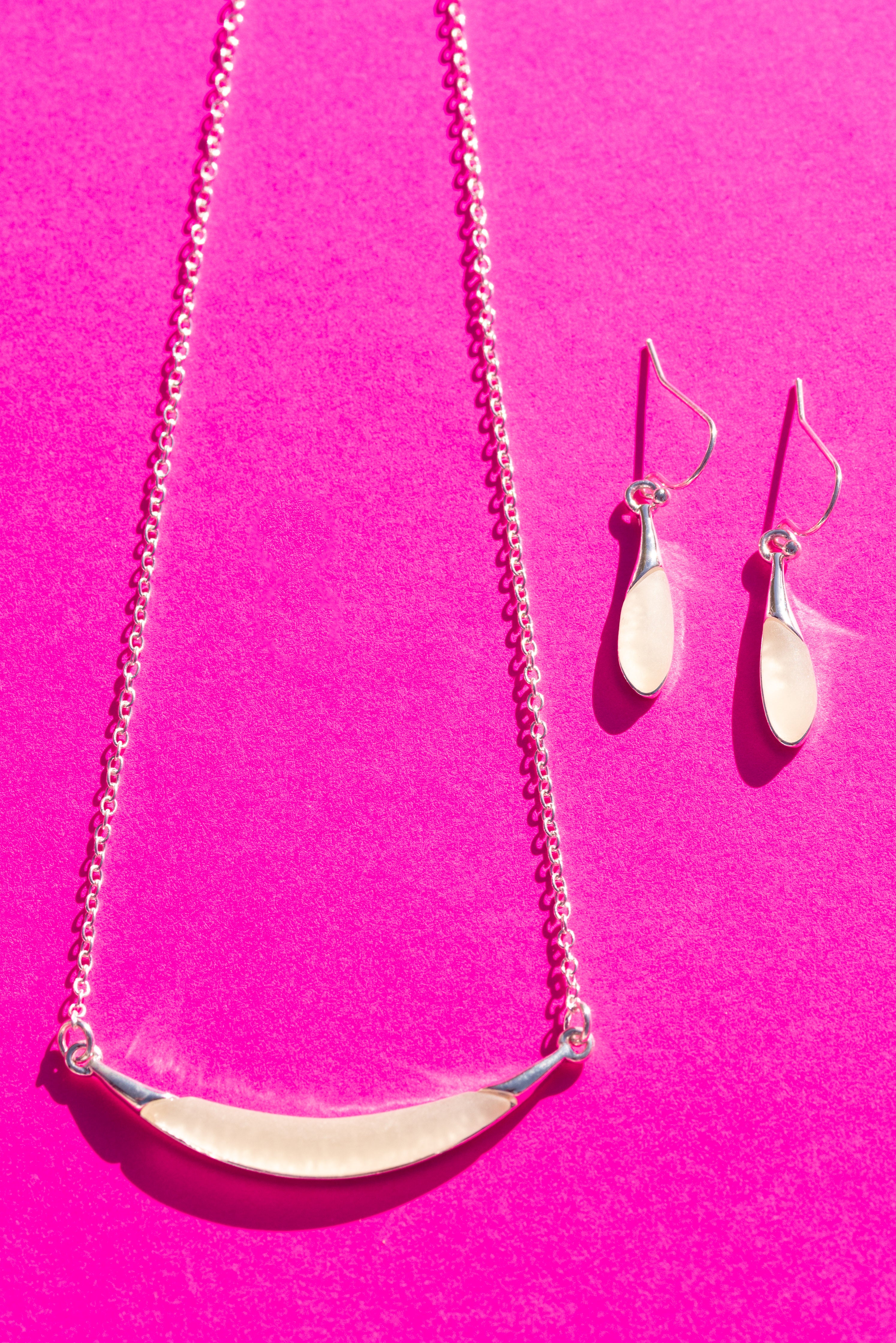 Moon Struck Necklace/Earring Set