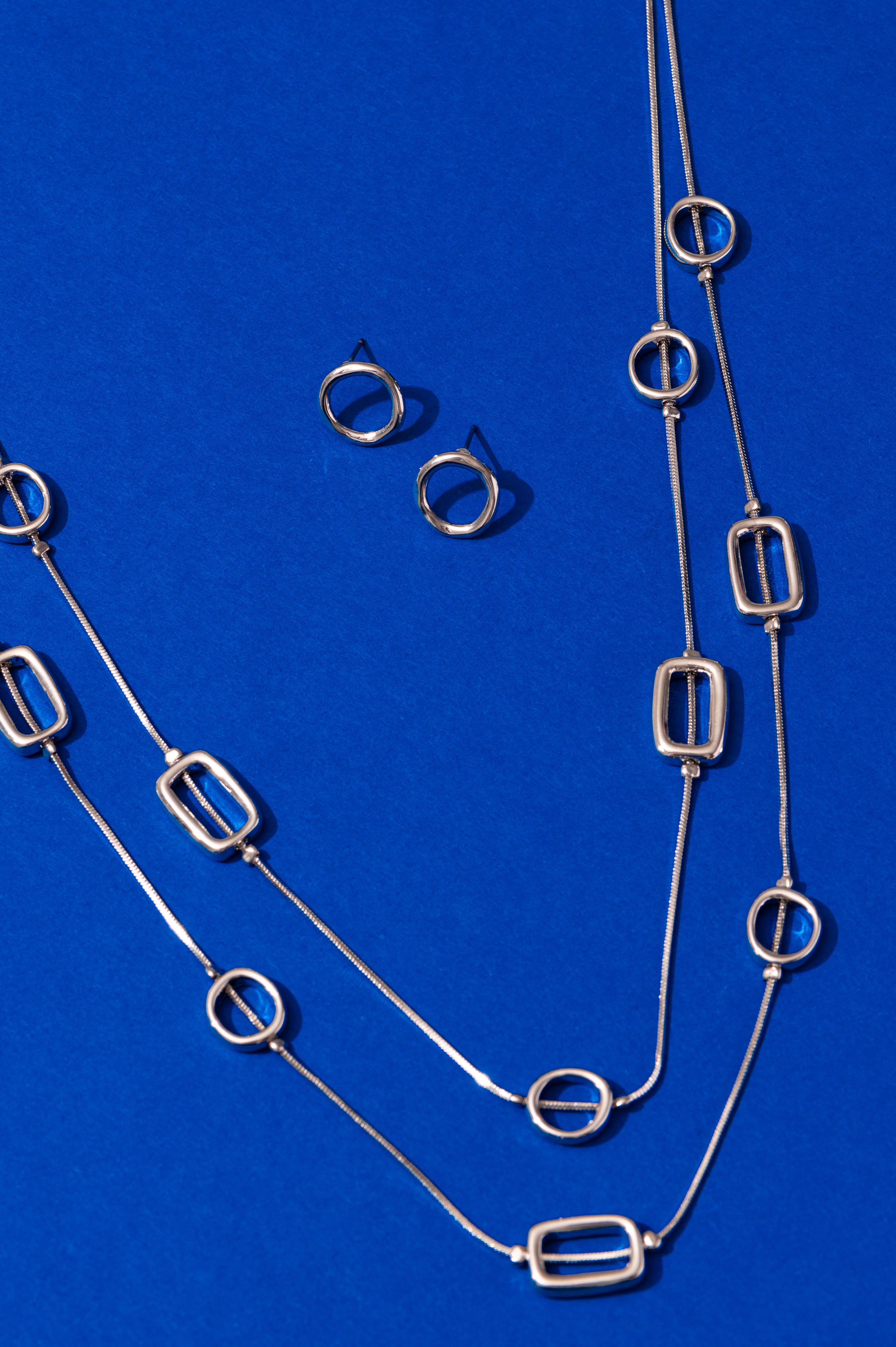 Moments in Time Necklace/Earring Set