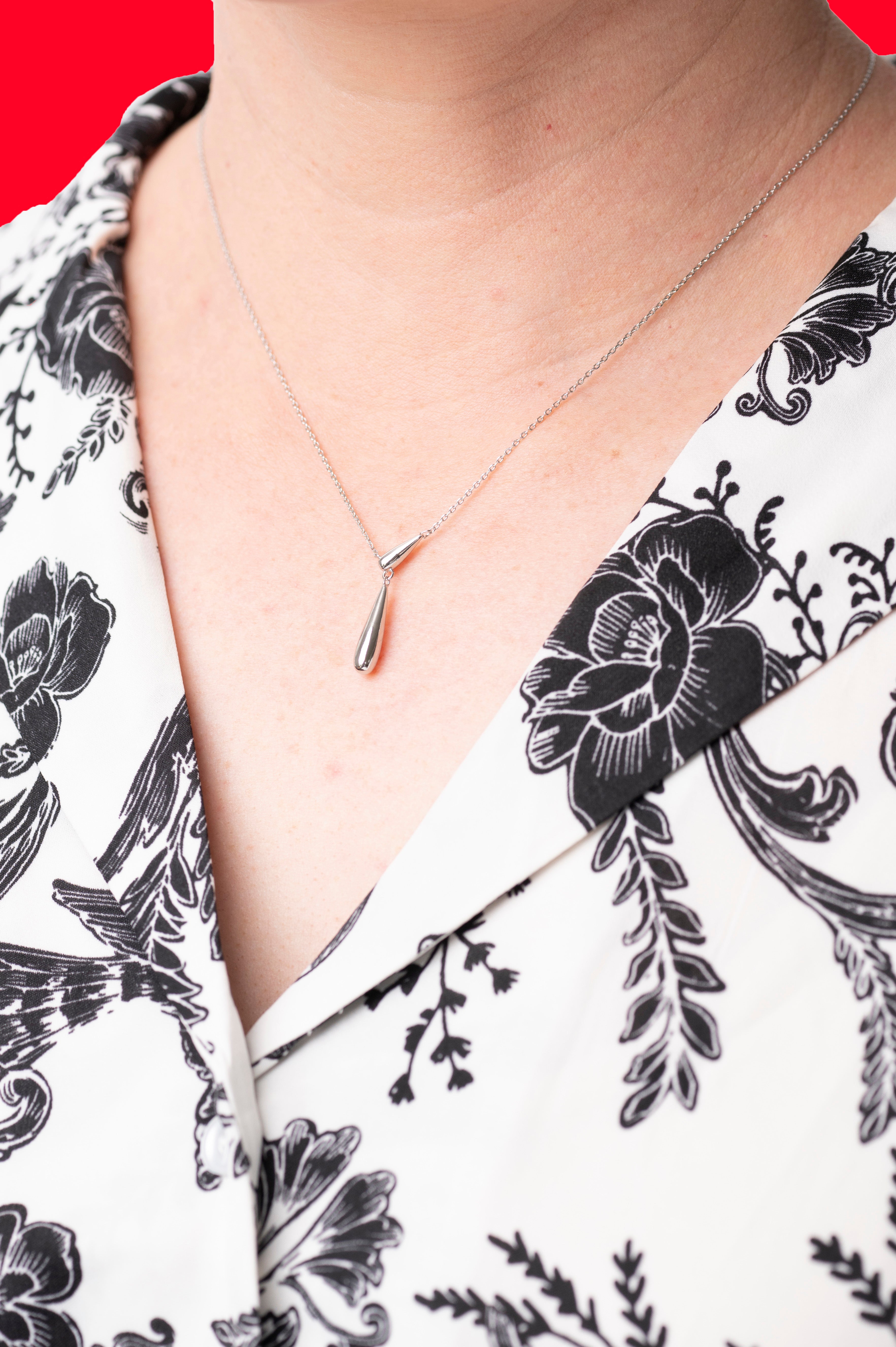 Silver Torrent Necklace