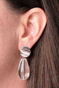 Clear Reflection Earrings