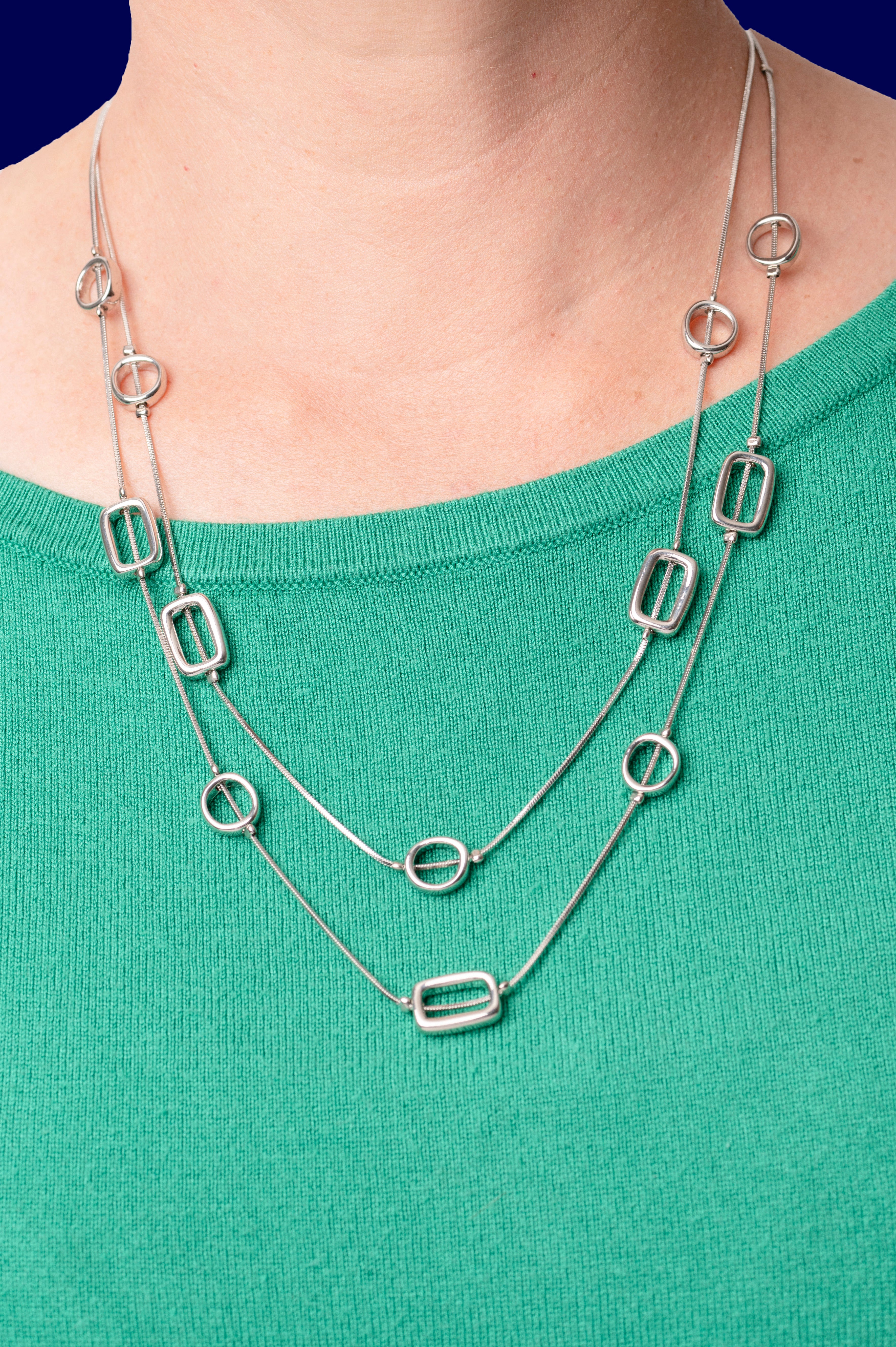 Moments in Time Necklace/Earring Set