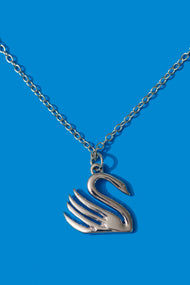Type 4 Swan Necklace - Silver