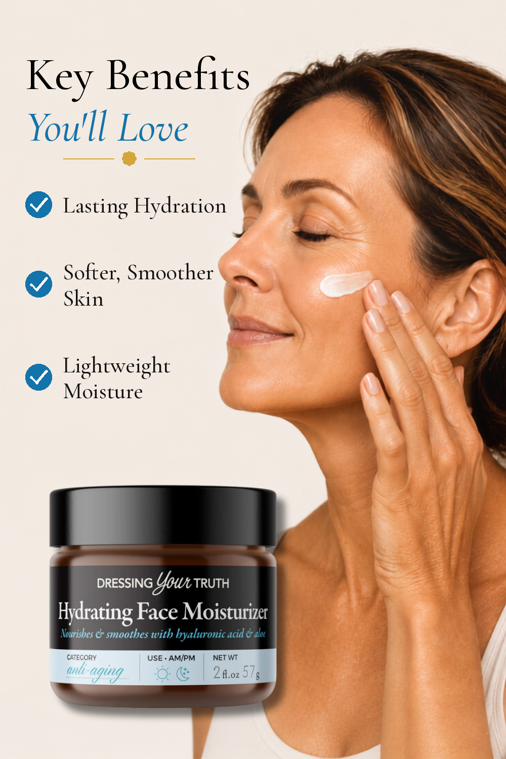 Hydrating Face Moisturizer Key Benefits