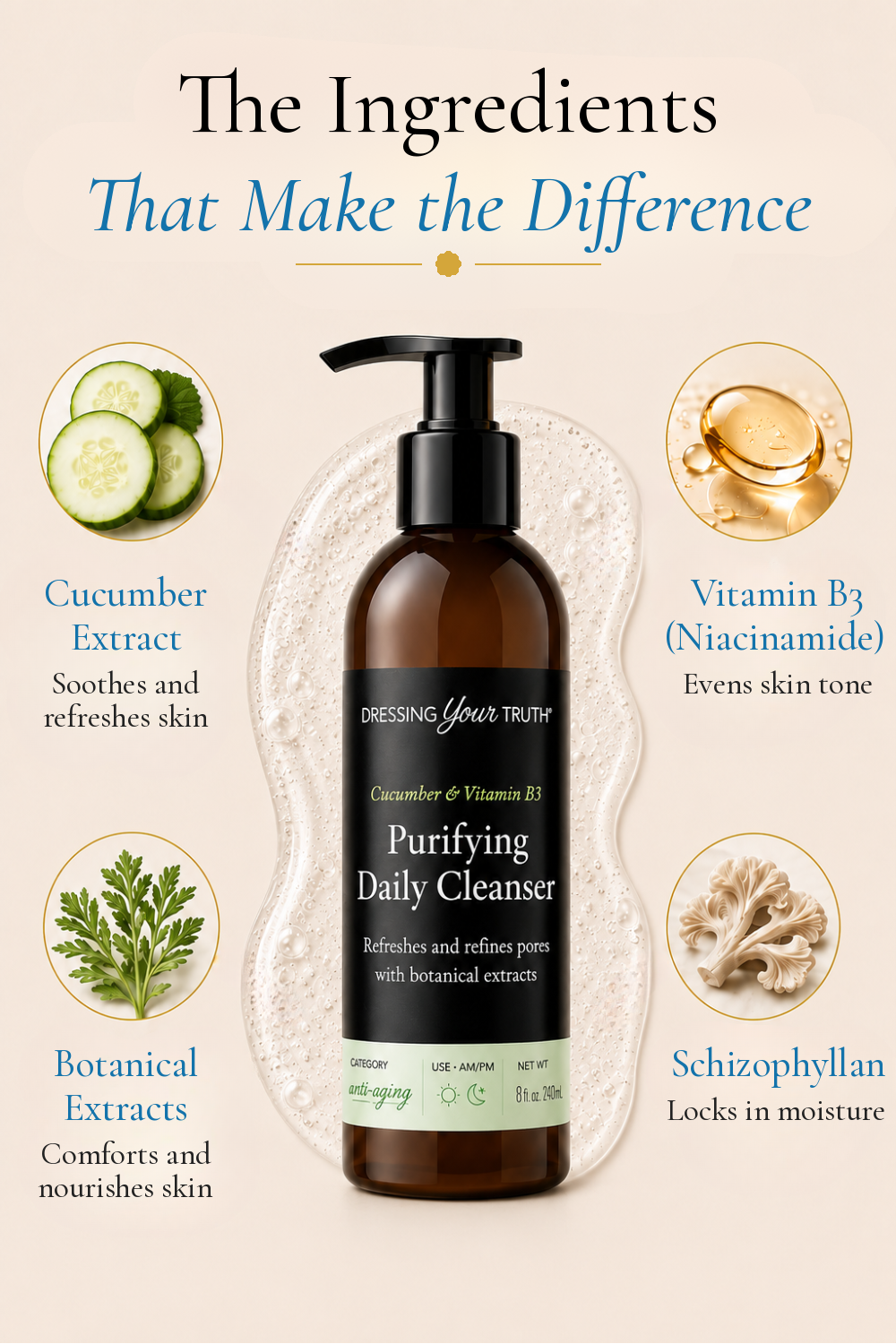 Purifying Daily Cleanser Ingredients