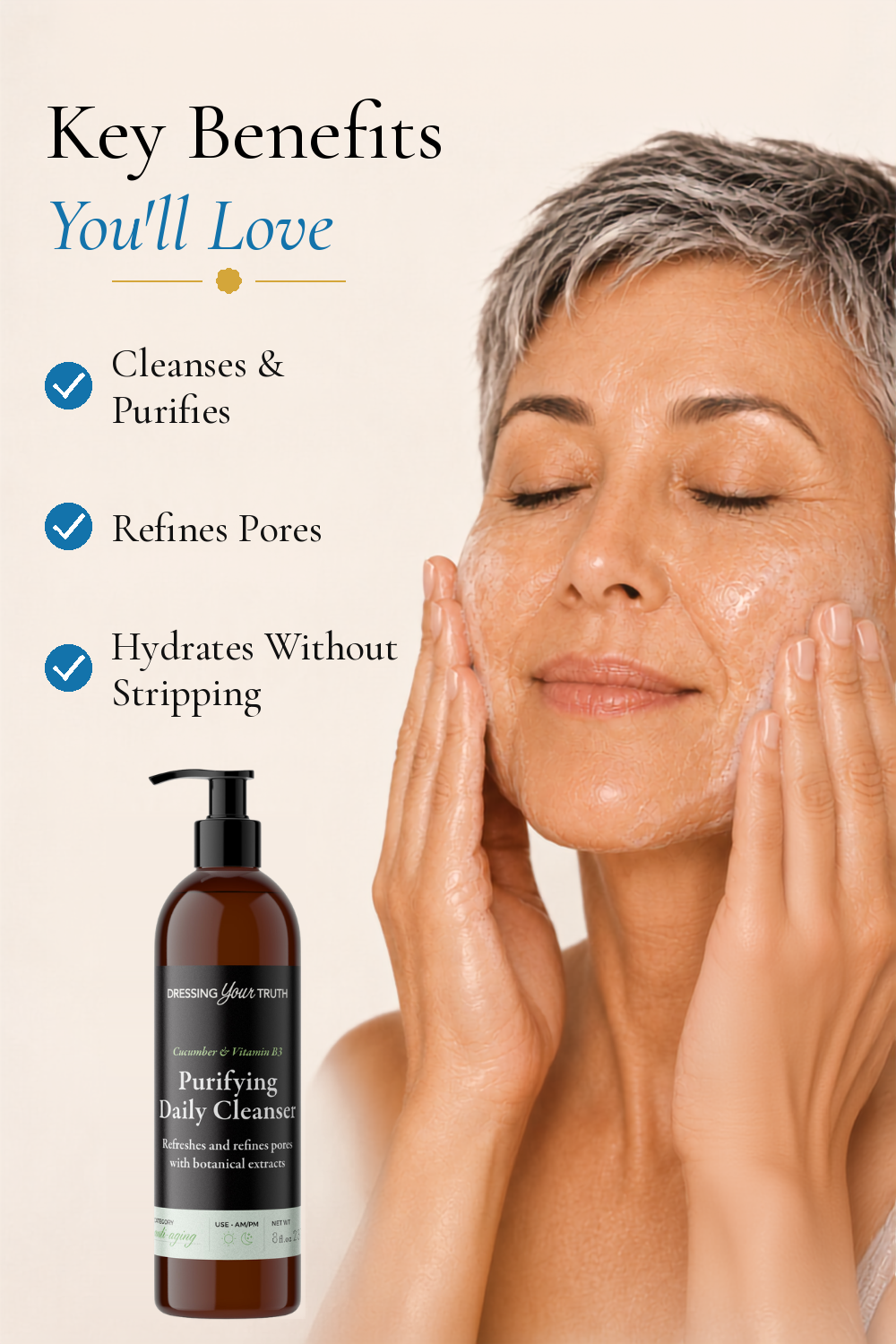 Purifying Daily Cleanser Key Benefits