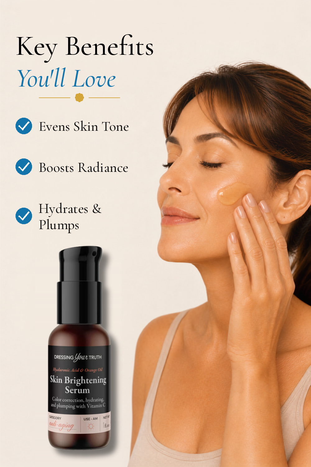 Skin Brightening Serum Key Benefits