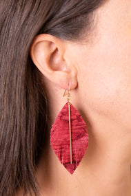 Type 3 Red Dragon Dame Earrings