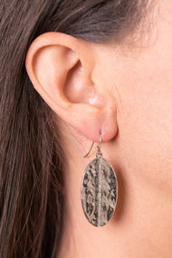 Type 4 Shimmering Shield Earrings
