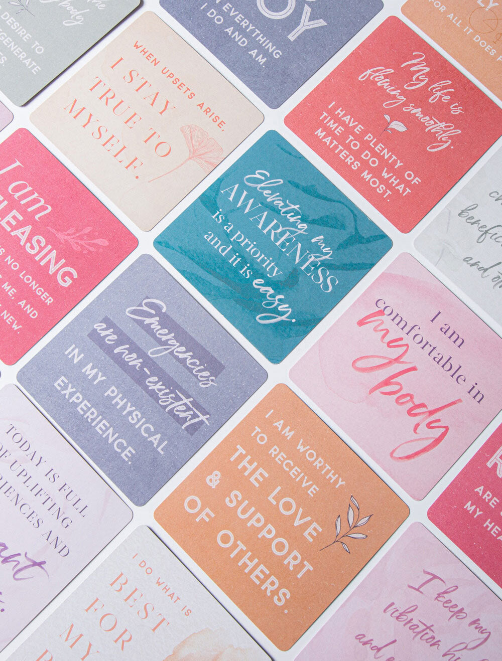 Healing Affirmation Cards