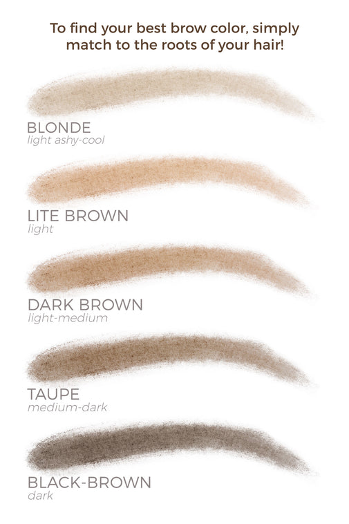 Black-Brown - Brush on Brow Pan