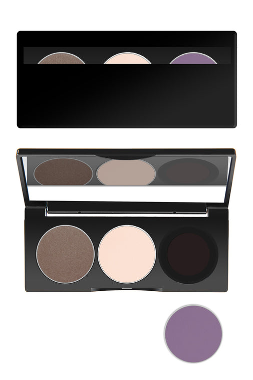 Magnetic 3-Well Eyeshadow Compact