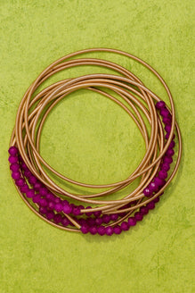 Type 3 Raspberry Wire Bracelet