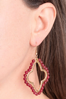 Type 3 Cranberry Fizz Earrings