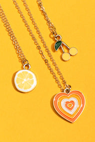 Type 1 Orange You Glad Necklace Set