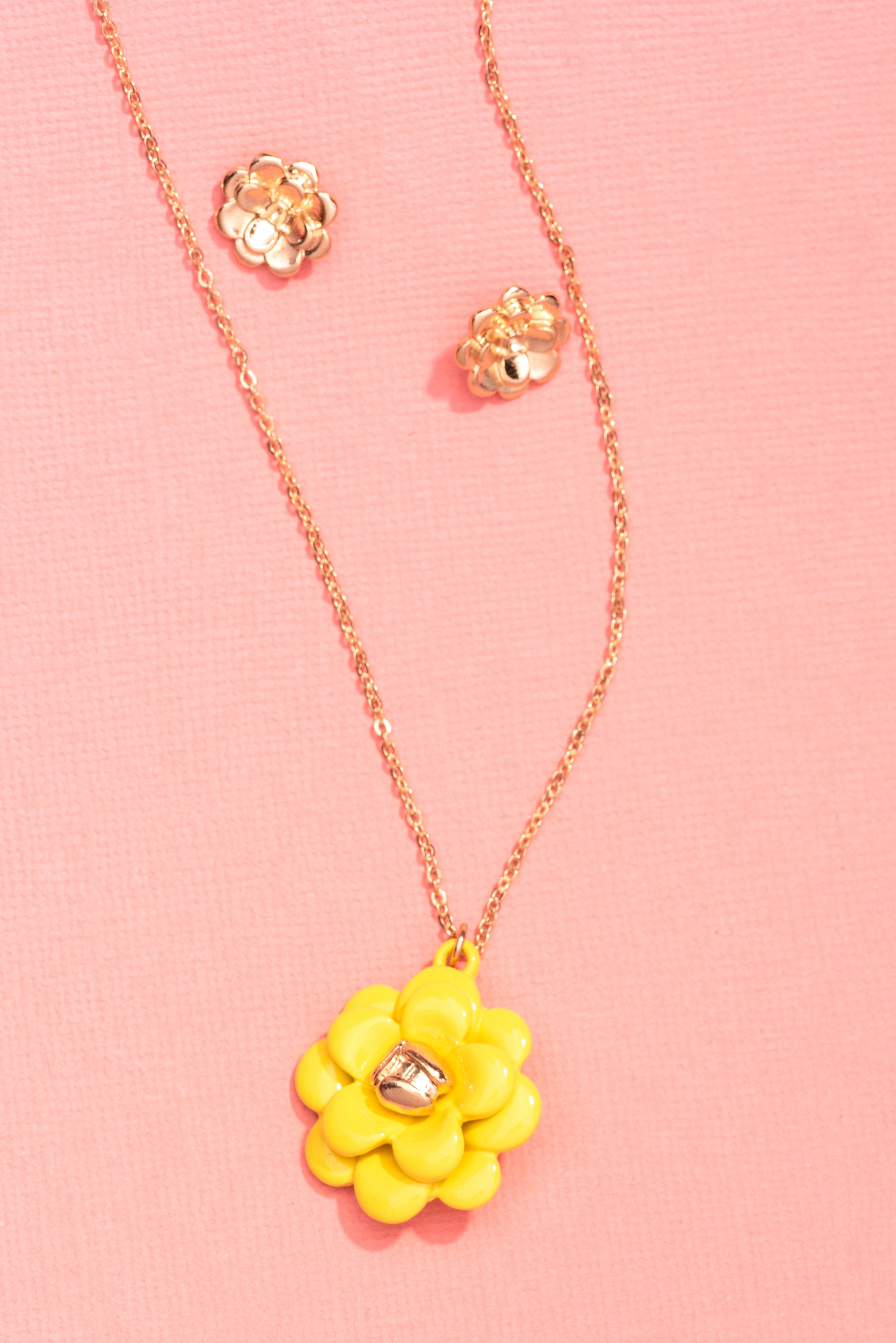 Type 1 Marigolden Necklace/Earring Set