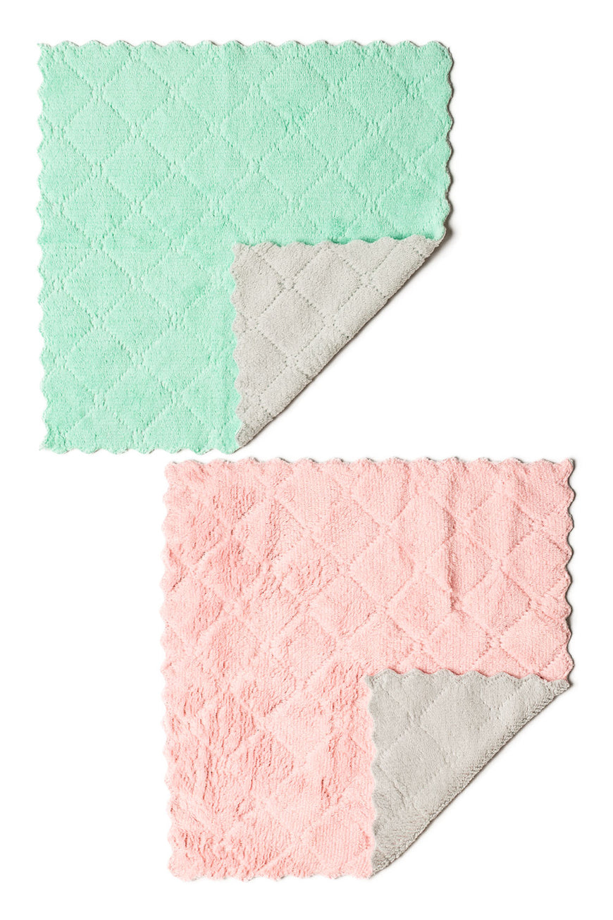 Microfiber Cleansing Cloths - 2 pack