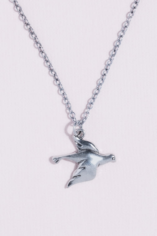 Type 2 Dove Necklace - Silver