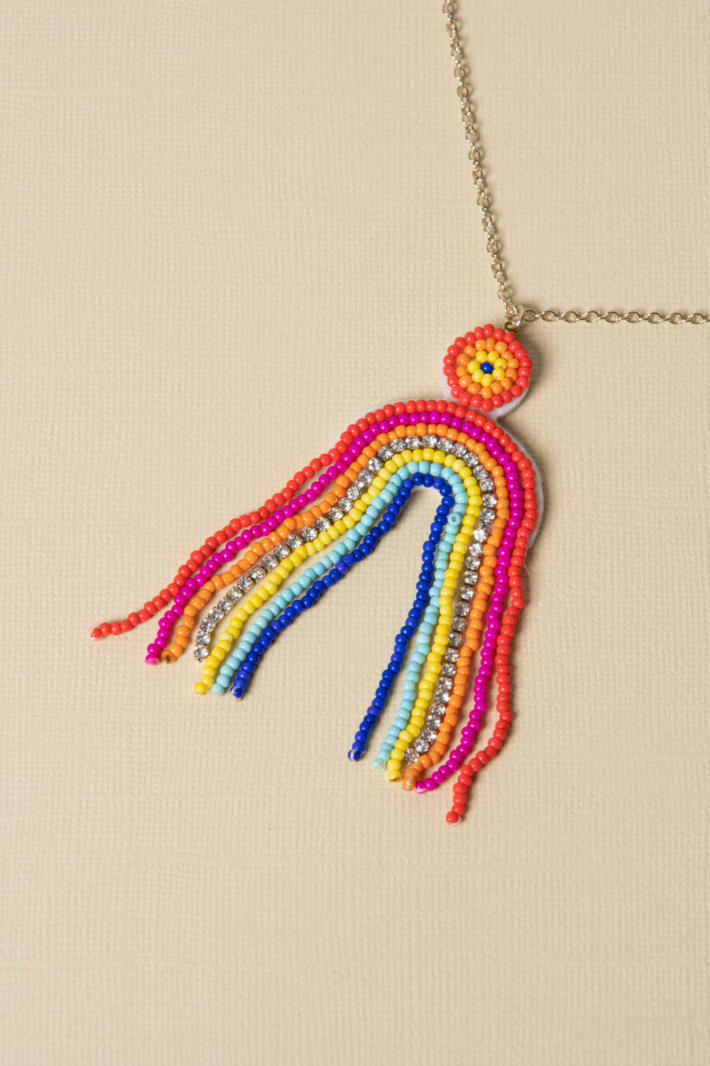 Type 1 Wiggling Rainbow Necklace