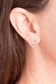 Type 1 Hearts Core Earrings