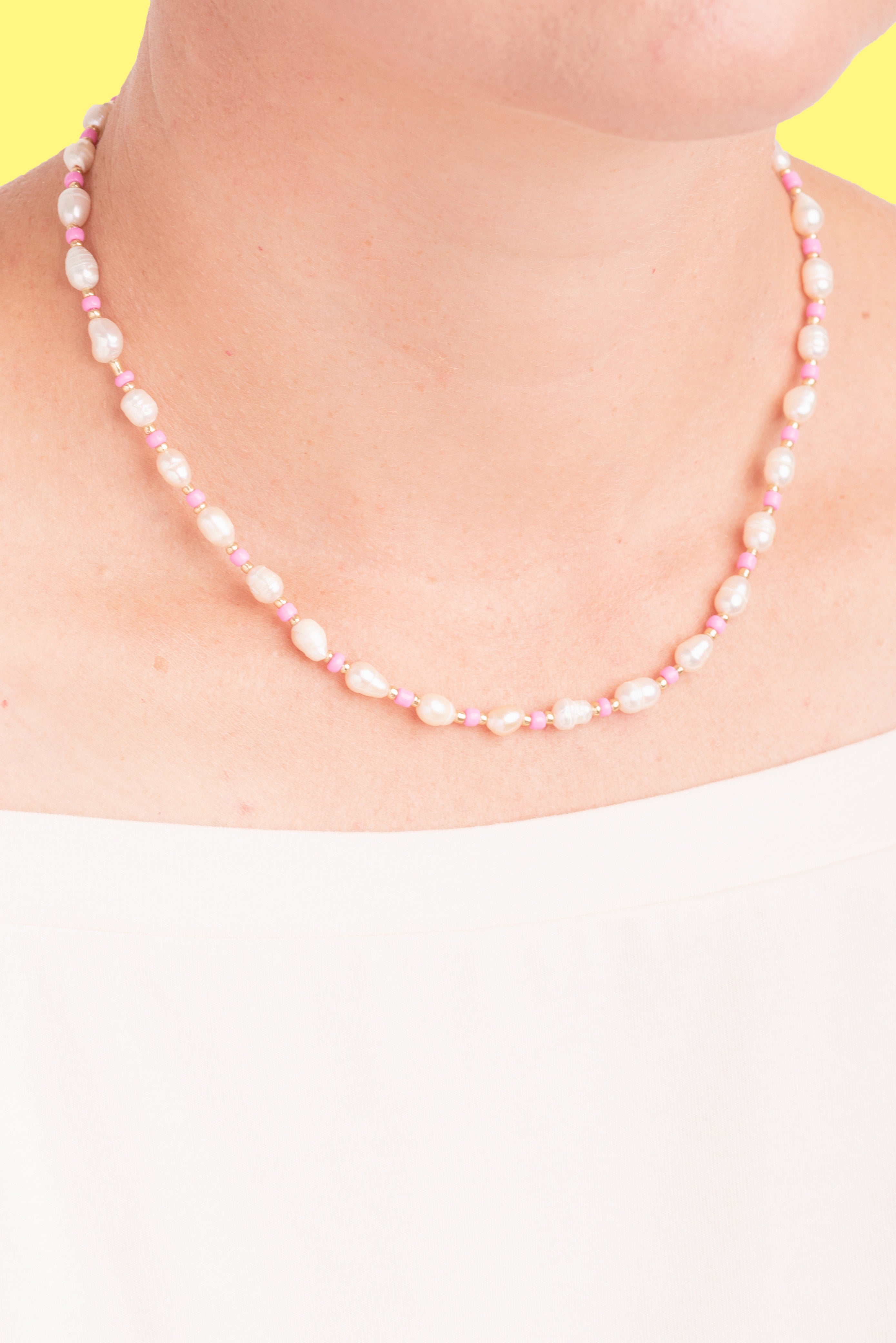 Type 1 Freshly Pinked Necklace