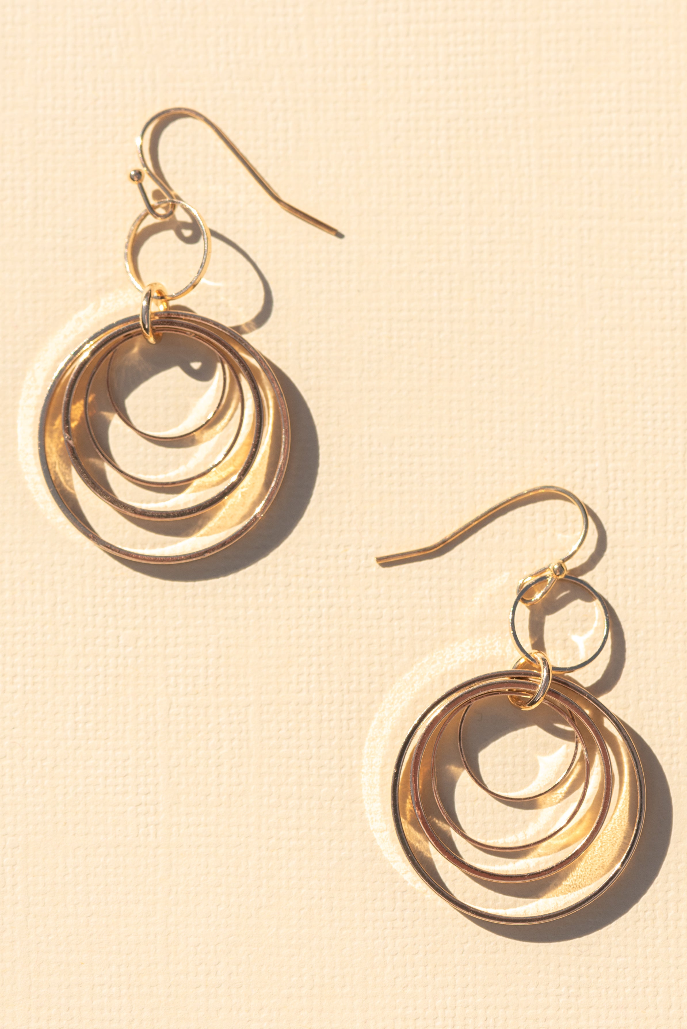 Type 1 Concentric Circles Earrings