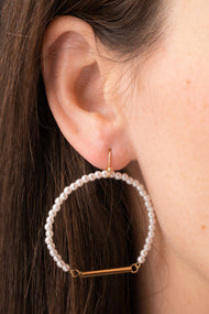 Type 1 Pearl Around Earrings