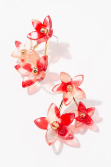 Type 1 Red Blossoms Earrings