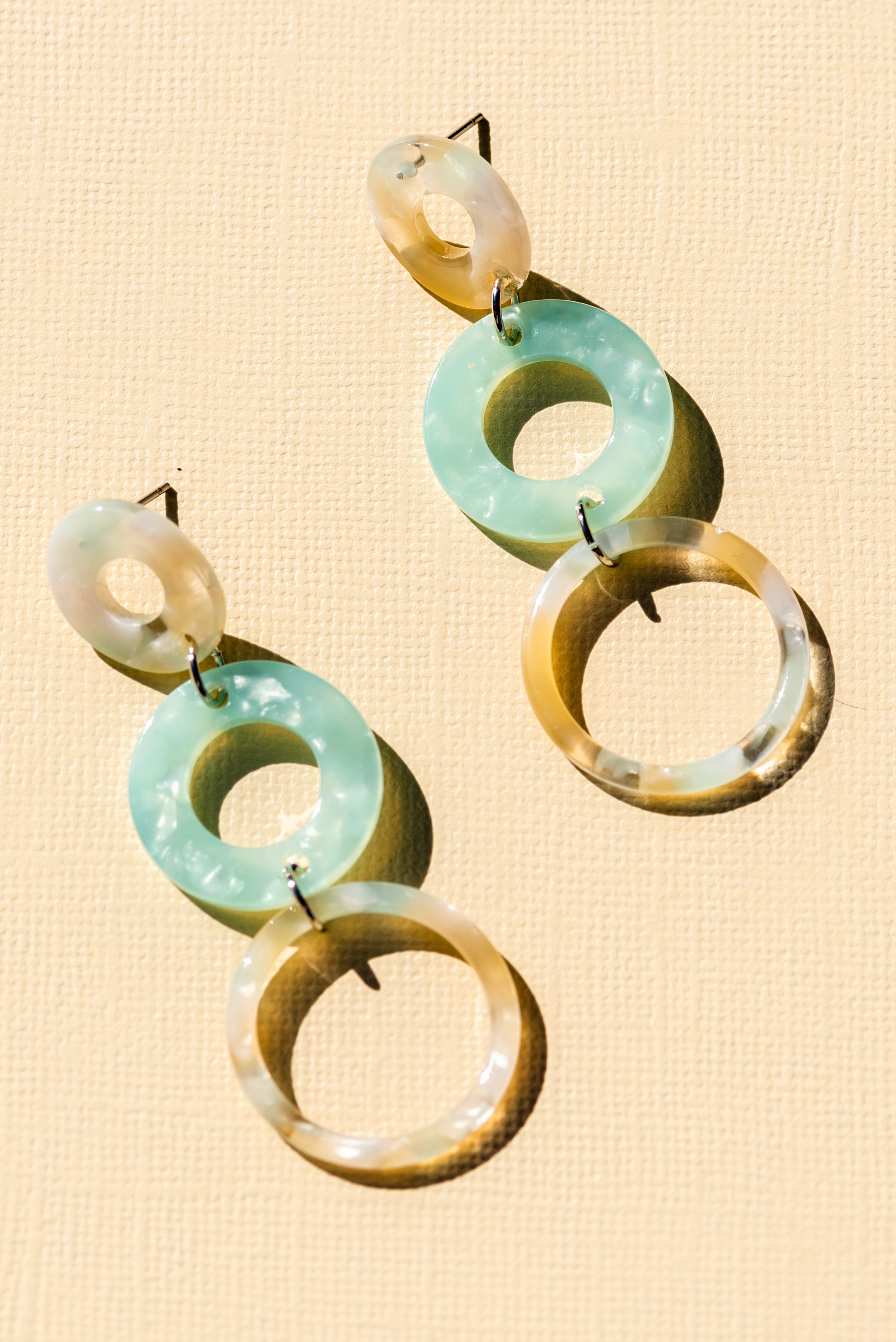 Type 1 Bubbles of Blue Earrings