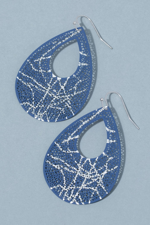 Type 2 Vein of Silver Earrings