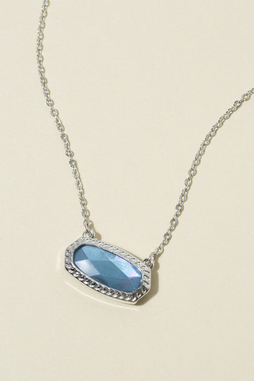 Type 2 Silvery Blue Necklace