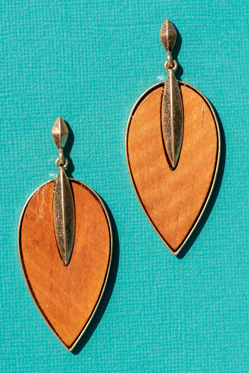 Wood Worker Earrings