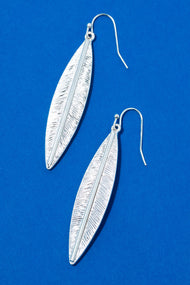 Type 4 Frozen Feather Earrings