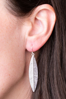 Type 4 Frozen Feather Earrings
