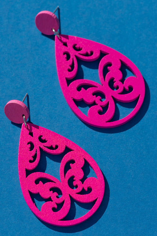 Midnight Merlot Earrings